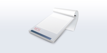 Yesprint Schreibblock Produktbild 